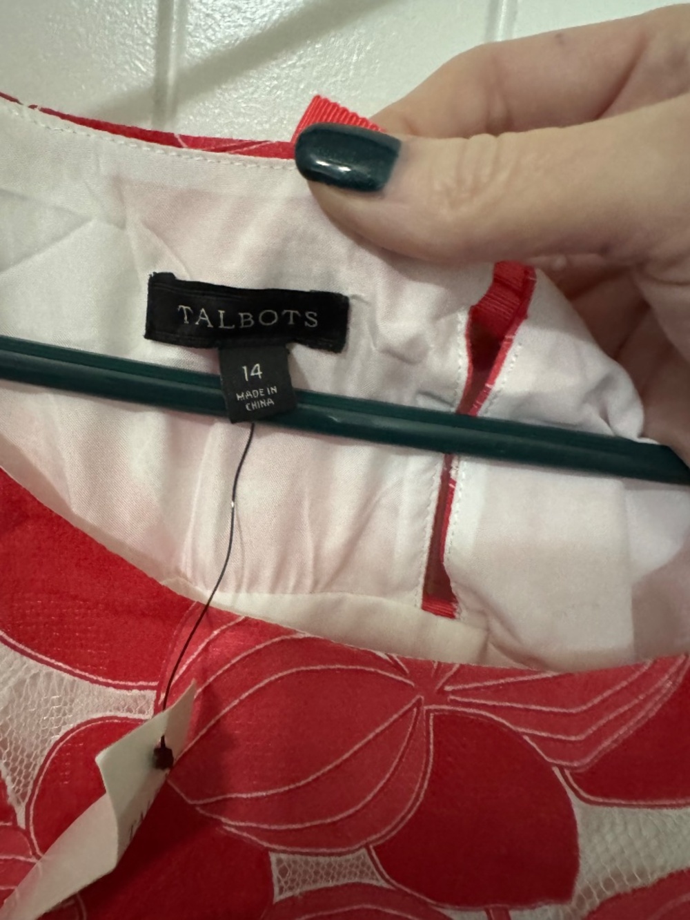 NWT Talbots Dress - Picture 3 of 6